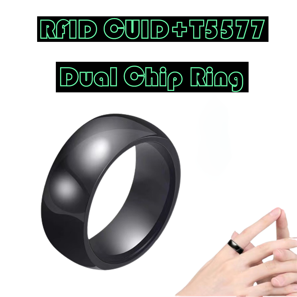 Smart Ring Nfc Pay - مفتاح ذكي مزدوج الشريحة استنساخ IC