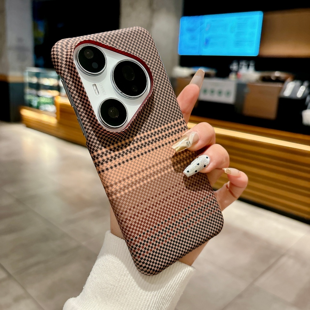 Huawei Pura 70 - غطاء هاتف فاخر من ألياف الكربون