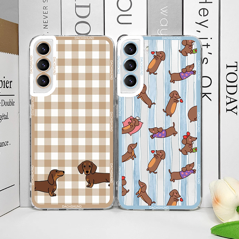 Oppo Reno 12 - غطاء هاتف لطيف بتصميم كلب السجق