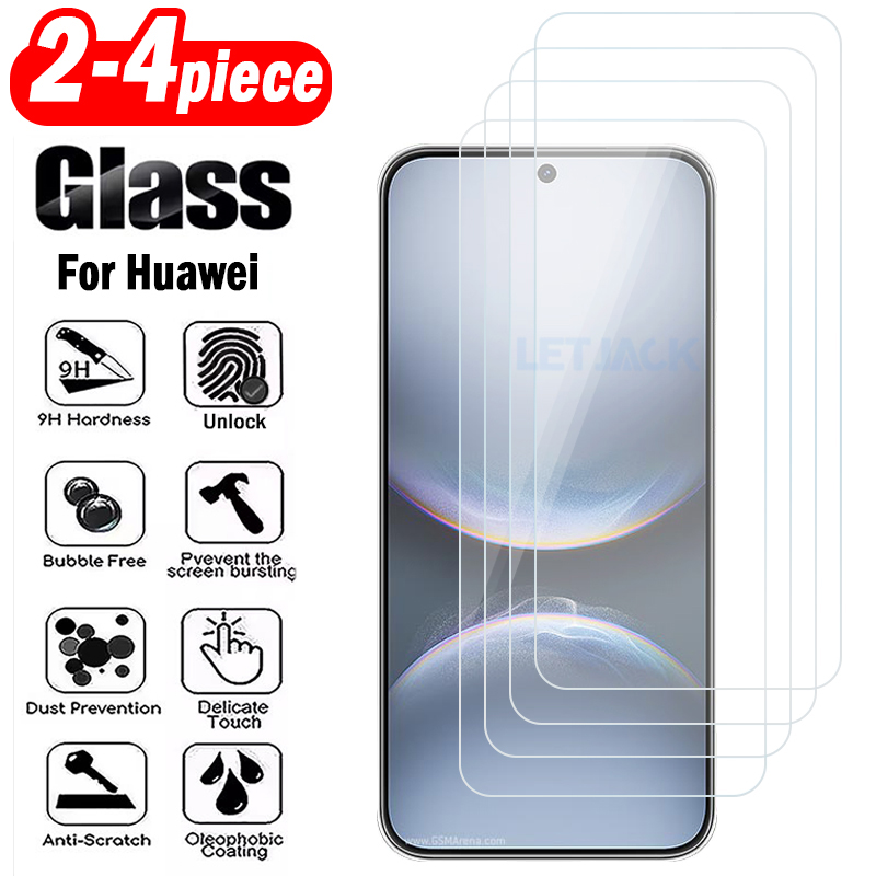 Huawei Nova 12 - 2-4 قطعة زجاج واقي لهاتف هواوي