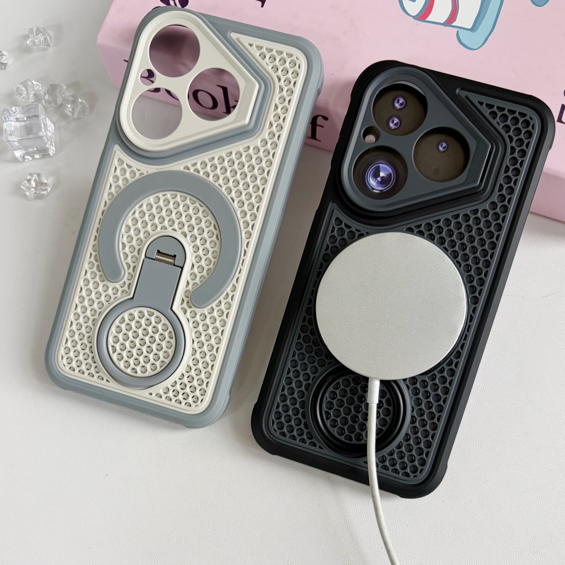 Huawei Pura 70 - غطاء هاتف فاخر متوافق مع MagSafe